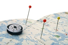 pin on map