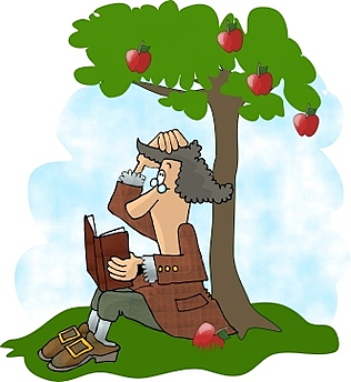 Isaac Newton, apple